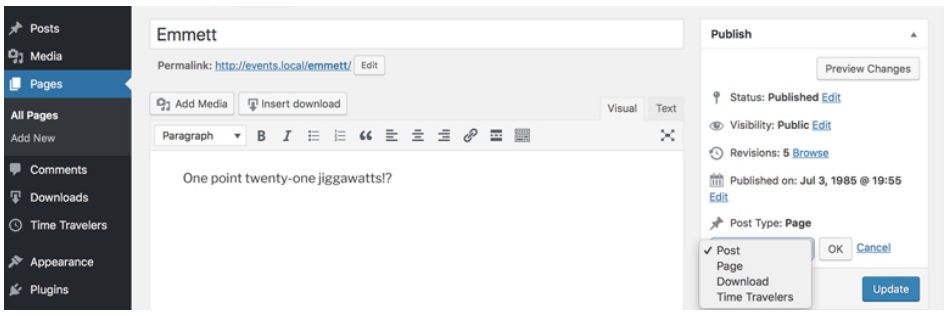 Custom Post Type plugin WordPress